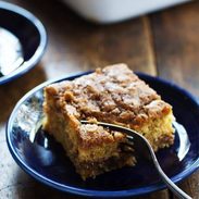 Cinnamon Sugar Zucchini Coffee Cake from Pinch of Yum