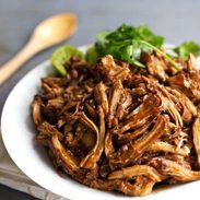Honey Glazed Crockpot Chicken Adobo - simple pantry ingredients, hardly any hands-on time, 200 calories. | https://trim-fatloss.today