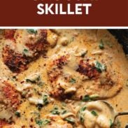 Creamy chicken gnocchi pin.